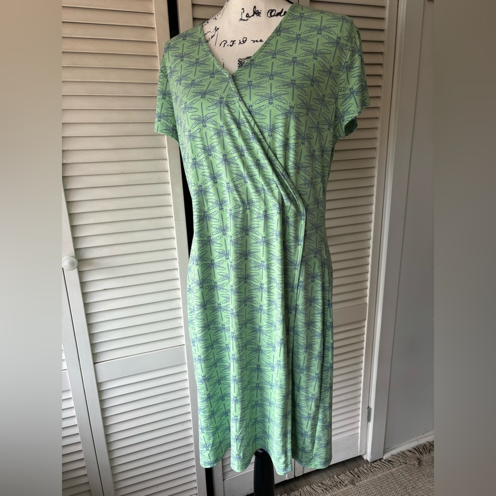 "346" Brooks Brothers Dragonfly Dress